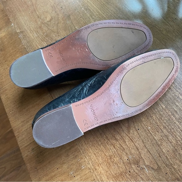 Vionic Willa II Black Leather Comfort Flats size 7.5 - Picture 7 of 10